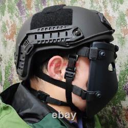 Fast Tactical Aramid Ballistic Bullet Proof Face Masks NIJ level IIIA 3A Armor