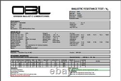 Flat 30.06 Bitossi Ceramic Level 3+ 10X12 Mosaic Ceramic Armor Plate, USA MADE