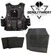 Force Recon Ghost Camo Tactical Vest Plate Carrier Level Iii Armor Withside Plates