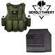 Force Recon Phantom Sage Tactical Vest Plate Carrier With Level Iii Armor Plates
