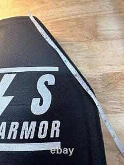 GTS NIJ Level 3+ 10X12 FULL Coverage Swimmer's Cut Ceramic Armor