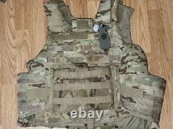 Gen 4 Bulletproof Vest Multicam Plate Carrier Medium Ocp Body Armor Level Iii-a