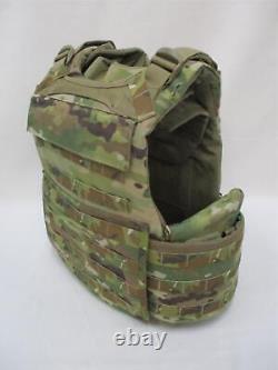 Gen 4 Bulletproof Vest Multicam Plate Carrier Medium Ocp Body Armor Level Iii-a