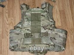 Gen 4 Bulletproof Vest Multicam Plate Carrier Medium Ocp Body Armor Level Iii-a