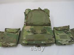 Gen 4 Bulletproof Vest Multicam Plate Carrier Medium Ocp Body Armor Level Iii-a