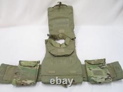 Gen 4 Bulletproof Vest Multicam Plate Carrier Medium Ocp Body Armor Level Iii-a