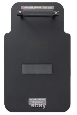 Hardcore Defense Alpha Ballistic Shield NIJ IIIA 15x25 14 lbs