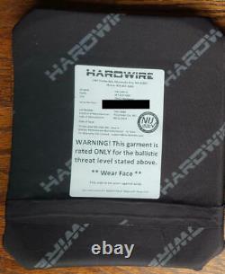 Hardwire 10x12 Level III Multicurve rectangle plate 2.3lb Hesco Tencate RMA LBT