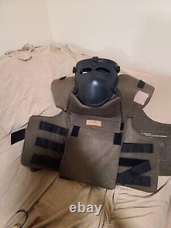 Heavy Bullet Proof Armor and Mask Level III