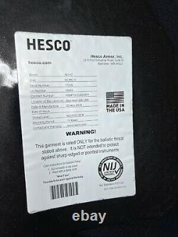 Hesco 3611C LE-MC-S Level III+ Balistic Plates 10 Year Warranty