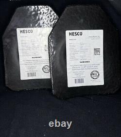 Hesco 3611C LE-MC-S Level III+ Balistic Plates 10 Year Warranty