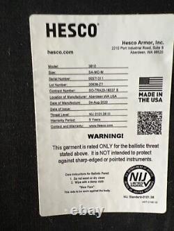 Hesco 3810 Medium SAPI cut Level III+ 3+