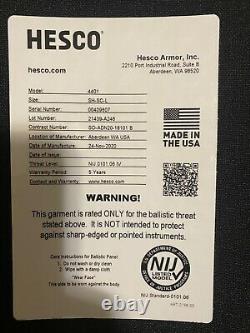 Hesco 4401 Plate Set, size 10x12, shooters cut