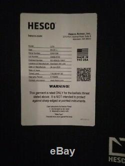 Hesco l210 special threat plates with plate carrier