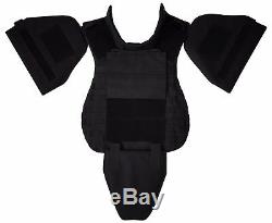 III level Body Armor Vest, color Black size XXXL with inserts in collar&groin