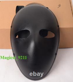 IN US- Aramid Ballistic Bullet Proof Level IIIA Full Face Mask Field Body Armor