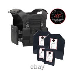 JQT Procat Level III AR500 Body Armor Bundle Steel Body Armor Kit