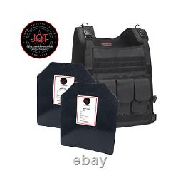 JQT Wildcat Level III+ Body Armor Bundle Level 3+ Steel Body Armor Plate Carrier