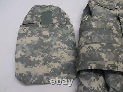 KDH ACU DIGITAL BODY ARMOR PLATE CARRIER MADE WithKEVLAR INSERTS XL TACTICAL VEST