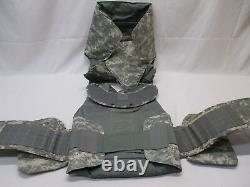 KDH ACU DIGITAL BODY ARMOR PLATE CARRIER MADE WithKEVLAR INSERTS XL TACTICAL VEST