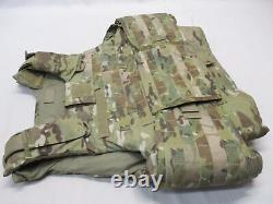 KDH G3 OCP MULTICAM BODY ARMOR PLATE CARRIER MADE With KEVLAR INSERTS XLARGE VEST