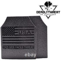 L3 Fearless Level III Big Boy Armor Plates Pair 11x14 In Stock Same Day SHIPPING