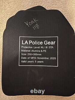 LA Police Gear Level III Ceramic Plates