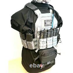 LBX Tactical Armatus II Plate Carrier, Banger Panel w Radio & Med Pouch, Dangler