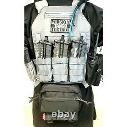 LBX Tactical Armatus II Plate Carrier, Banger Panel w Radio & Med Pouch, Dangler