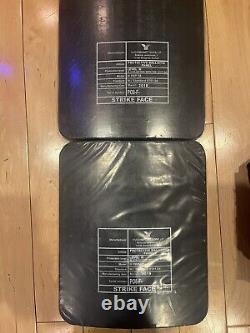 Level 3 Armor Plates With Large Tactical Black Vest Carrier Security YUGOIMPORT