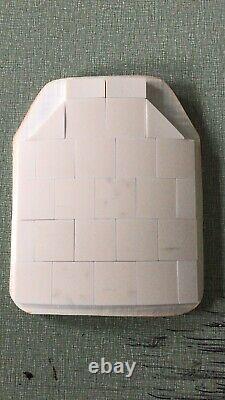 Level 3+ Expanded ceramic ballistic plate body armor -5.2lbs w anti spall plate