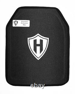 Level 3+ expanded coverage body armor hard plate Level III+ 16% more ceramic