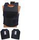 Level Iii Ar500 Steel Body Armor With Lightweight Vest Black Full Spall Build-up