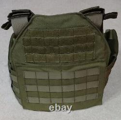 Level III+ AR550 Certified Plates Sentinel Plate Carrier Package Spartan Green