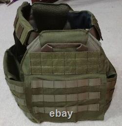 Level III+ AR550 Certified Plates Sentinel Plate Carrier Package Spartan Green
