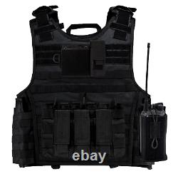 Level III Armor Plate Set, Plate Carrier, Trauma Pads, Triple AR & Pistol Mag Pouch