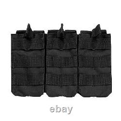 Level III Armor Plate Set, Plate Carrier, Trauma Pads, Triple AR & Pistol Mag Pouch