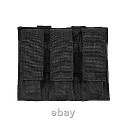 Level III Armor Plate Set, Plate Carrier, Trauma Pads, Triple AR & Pistol Mag Pouch