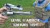 Level Iii Armor Torture Test And Giveaway