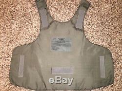 Level III Body Armor US Army IOTV Improved Outer Tactical Vest with SAPI Plates