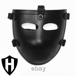 Level IIIA 3A Ballistic Face Mask, Bulletproof made with Kevlar. 357mag video