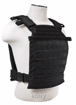 Level IIIA 3A Body Armor FLAT ArmorCore Bullet Proof Plate Carrier 11x14 BLK