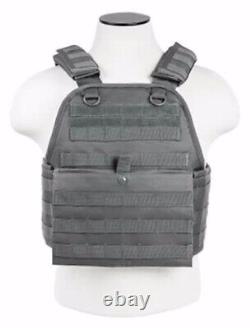 Level IIIA 3A Body Armor Inserts Bullet Proof Vest PC GRAY M-XXL