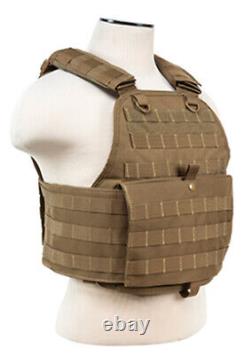 Level IIIA 3A Body Armor Inserts Bullet Proof Vest PC TAN M-XXL