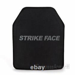 Lvl III STA Stand Alone Ceramic Ballistic Hard Armor Plates Single Curve 25X30cm