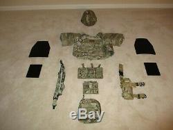 MULTICAM BODY ARMOR PLATE CARRIER PACKAGE/WITH ARMOR AND ACC. Tier 1 Delta SEALS