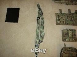 MULTICAM BODY ARMOR PLATE CARRIER PACKAGE/WITH ARMOR AND ACC. Tier 1 Delta SEALS