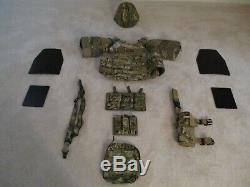 MULTICAM BODY ARMOR PLATE CARRIER PACKAGE/WITH ARMOR AND ACC. Tier 1 Delta SEALS