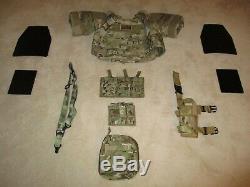 MULTICAM BODY ARMOR PLATE CARRIER PACKAGE/WITH ARMOR AND ACC. Tier 1 Delta SEALS