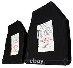 Med ULTRA-LIGHT 2x Level III+ USI D2741 Ballistic Plates, Multi Curve Standalone